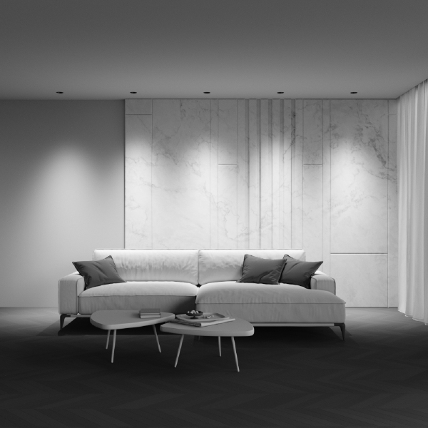 Встраиваемый светильник Alfa LED DL043-01-15W4K-RD-B-1