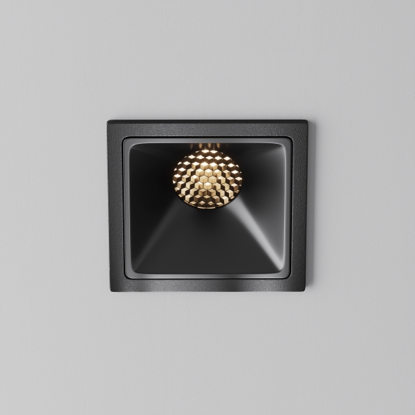 Встраиваемый светильник Alfa LED DL043-01-10W3K-SQ-B-1