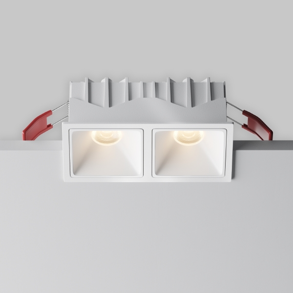 Встраиваемый светильник Alfa LED DL043-02-10W3K-SQ-W-1