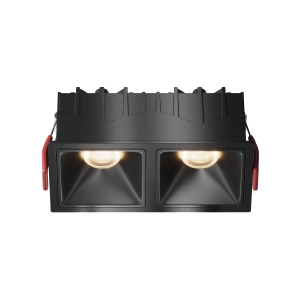 Встраиваемый светильник Alfa LED DL043-02-10W3K-SQ-B-1