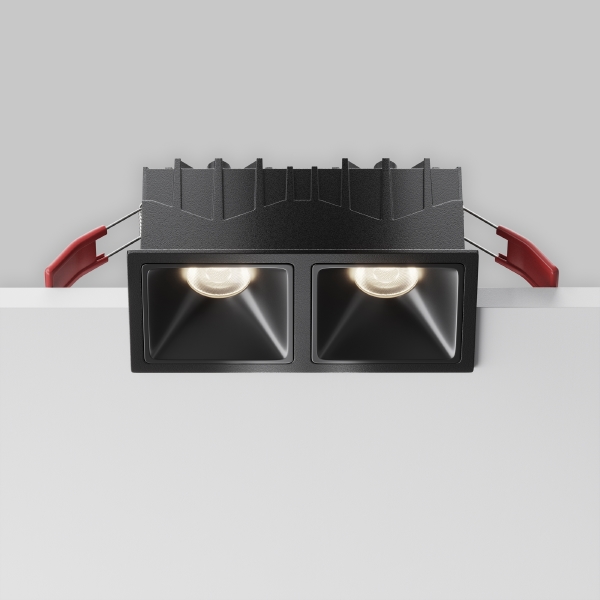 Встраиваемый светильник Alfa LED DL043-02-10W4K-SQ-B-1