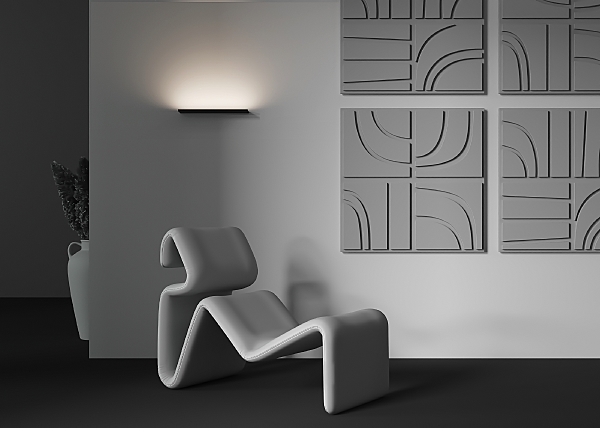 Настенный светильник Shine C033WL-L12B3K