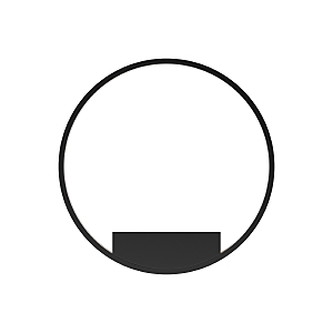 Настенный светильник Rim MOD058WL-L35BK