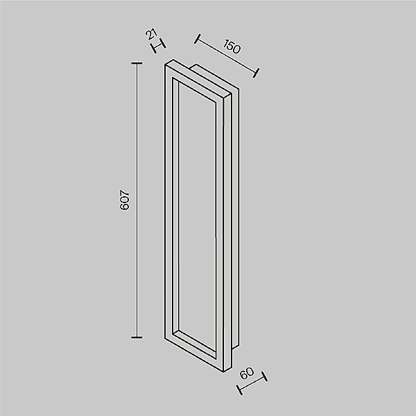 Настенный светильник Orign MOD311WL-L55B3K