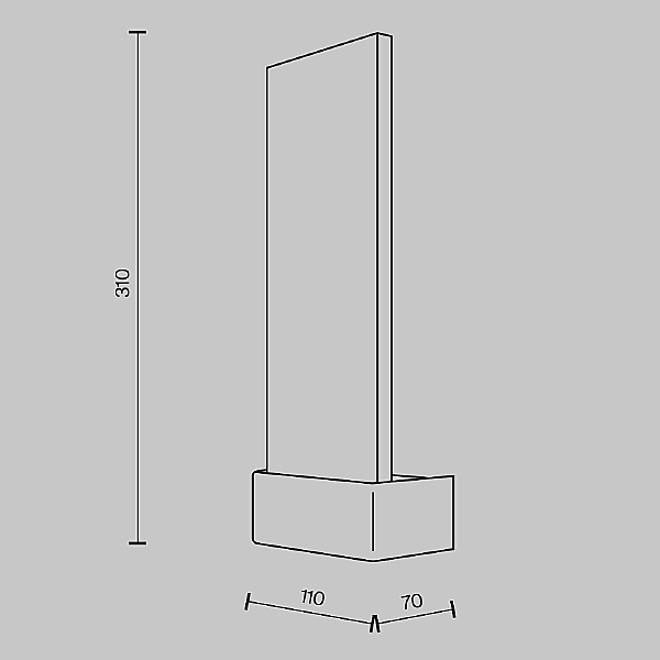 Настенный светильник Ornate MOD318WL-L3BS3K