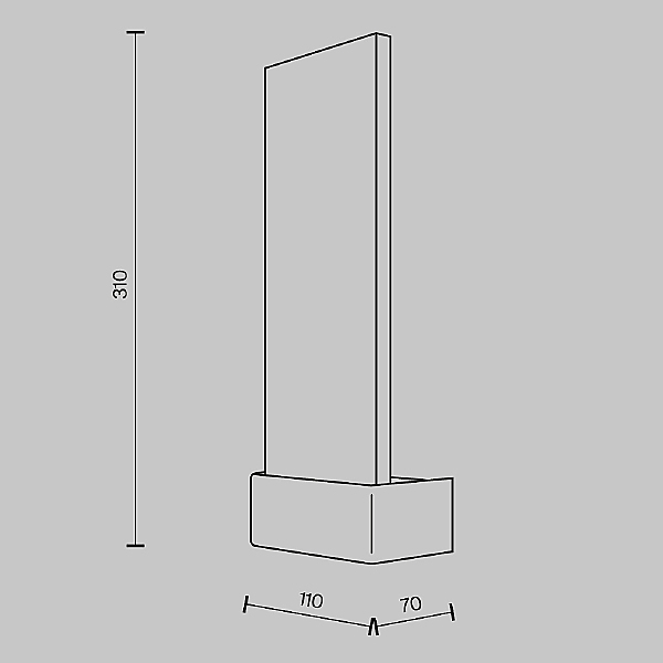 Настенный светильник Ornate MOD318WL-L3CH3K