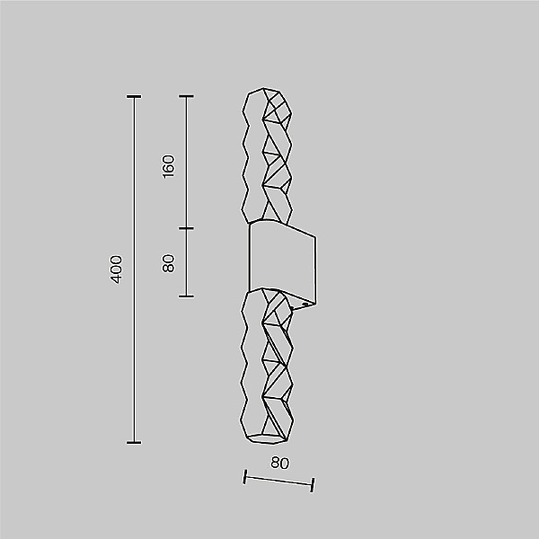 Настенный светильник Selemo MOD328WL-L5CH3K