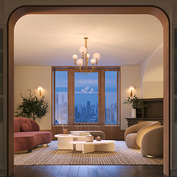 Люстра на штанге Status MOD333PL-06BS1