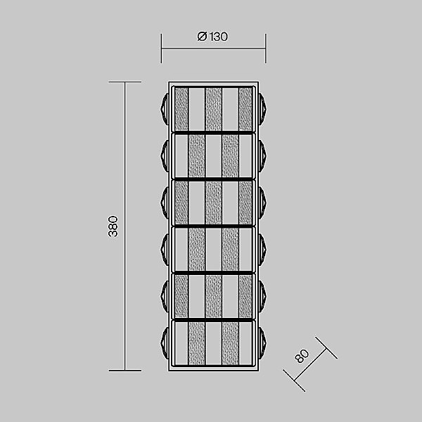 Настенный светильник Castello MOD336WL-L35G3K