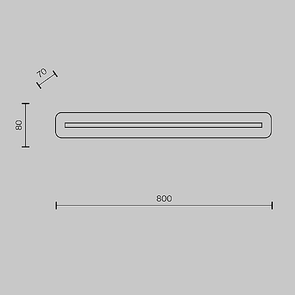 Настенный светильник Albatre MOD366WL-L18BS3K