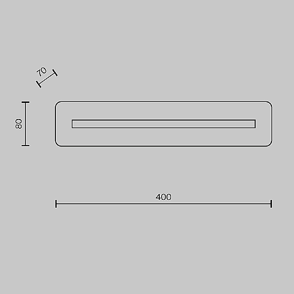 Настенный светильник Albatre MOD366WL-L9BS3K