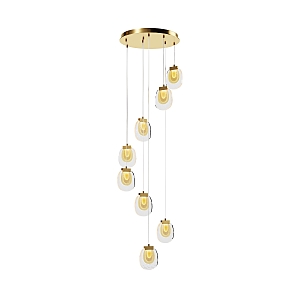 Люстра каскадная Biology MOD367PL-L30BBSK