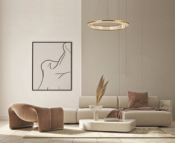 Подвесная люстра Krone P097PL-L36BS3K1