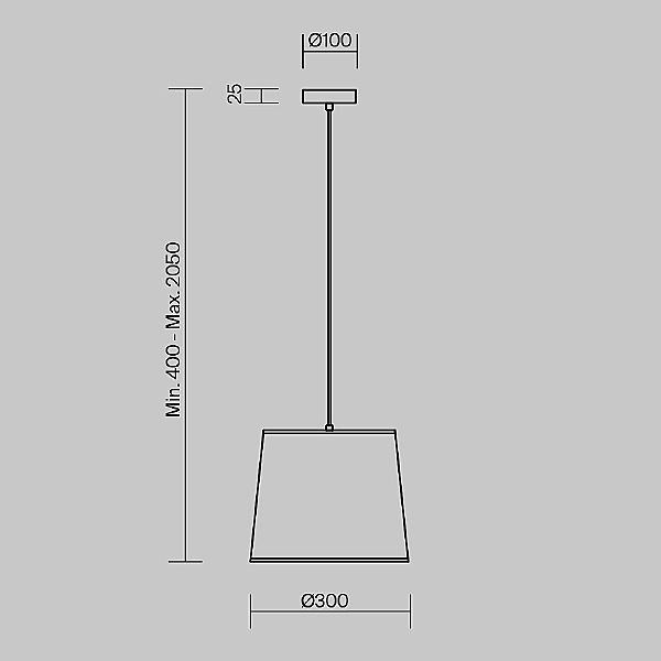 Светильник подвесной Mixture FR5483PL-01B1