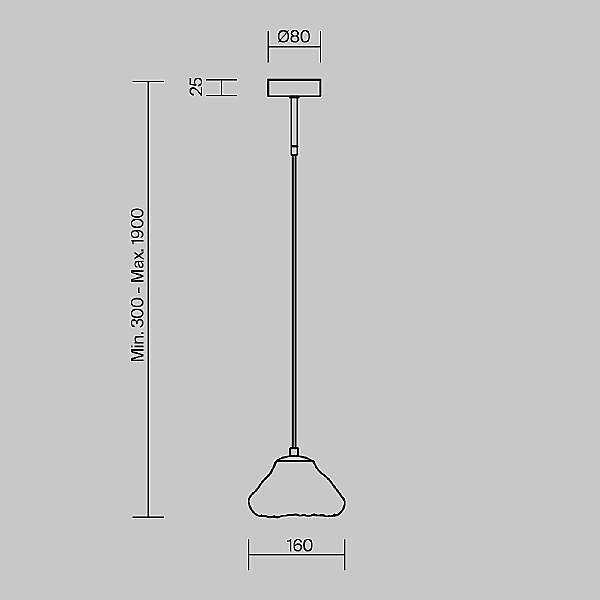 Светильник подвесной Eatery FR5488PL-01CH