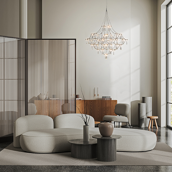 Подвесная люстра Amela FR6138PL-L44BS