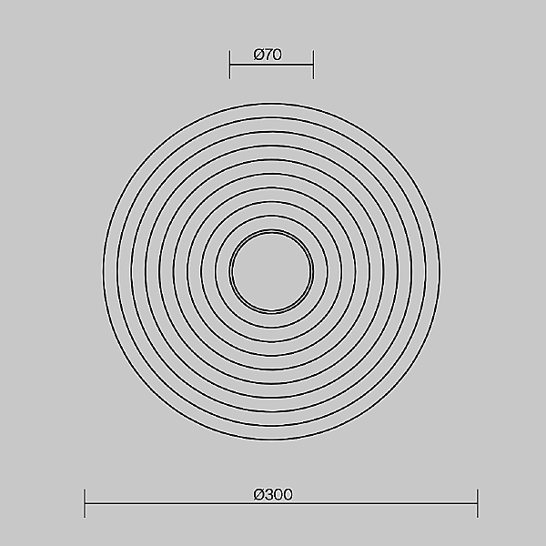 Настенный светильник Felt FR6189WL-L20LG