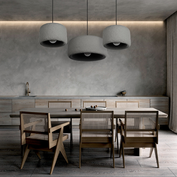 Светильник подвесной Stone 10252/300 Grey