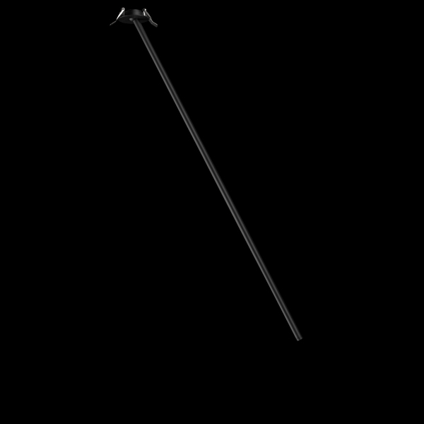 Встраиваемый светильник Cane 10359/1000 Black