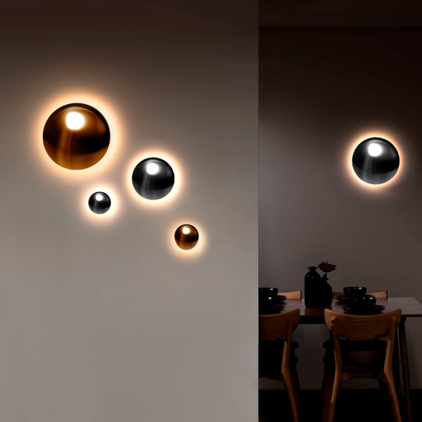 Настенный светильник Dot 10362S Gold