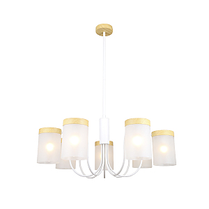 Люстра на штанге Harmony 1172/7P White