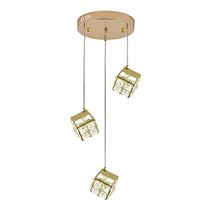 Светильник подвесной Radioso V000134L 12048/3P Gold