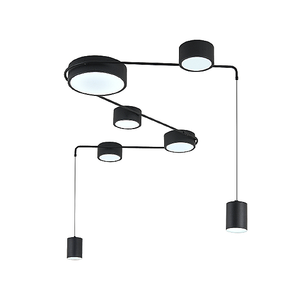 Светильник подвесной Modulo V000160L 14028/7С Black