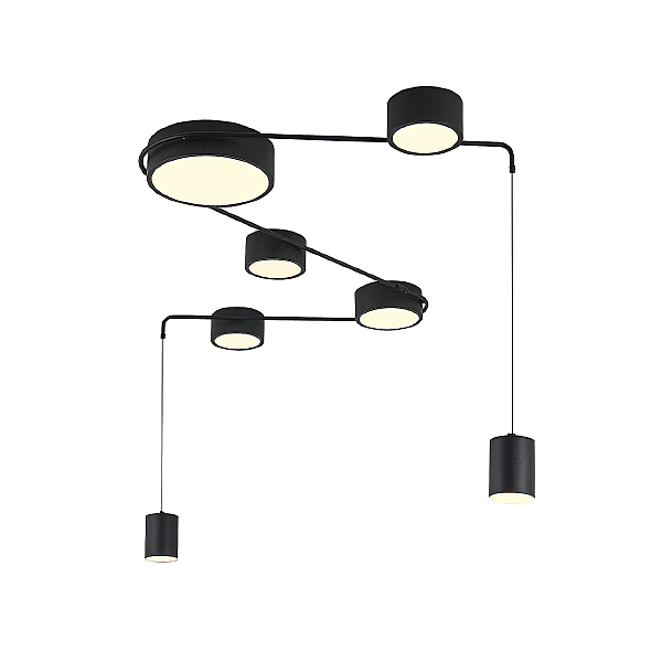 Светильник подвесной Modulo V000160L 14028/7С Black