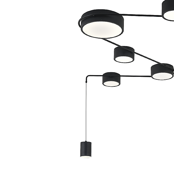 Светильник подвесной Modulo V000160L 14028/7С Black
