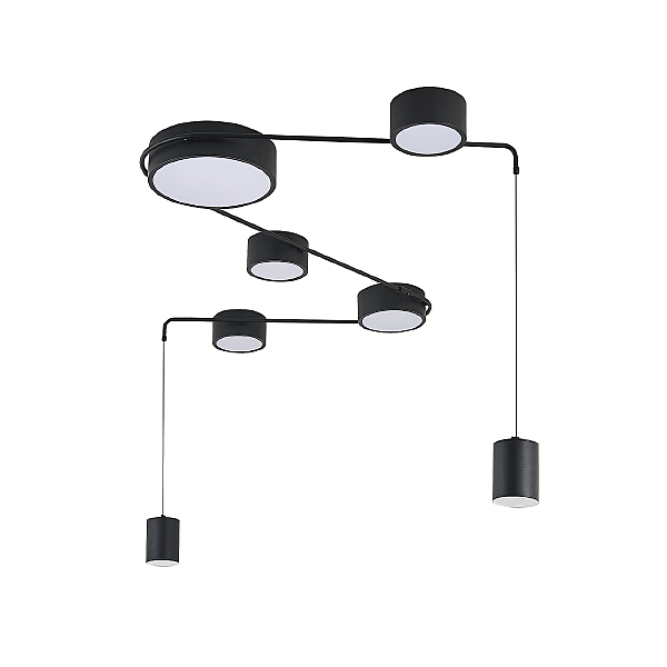 Светильник подвесной Modulo V000160L 14028/7С Black