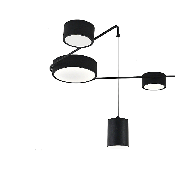 Светильник подвесной Modulo V000161L 14028/5С Black