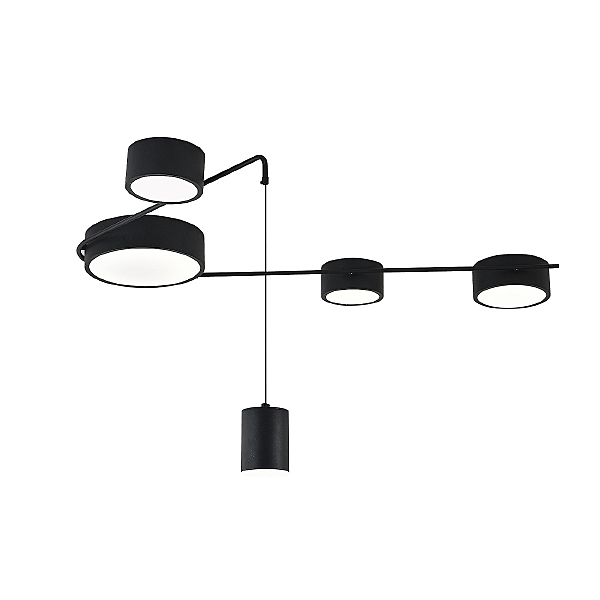 Светильник подвесной Modulo V000161L 14028/5С Black