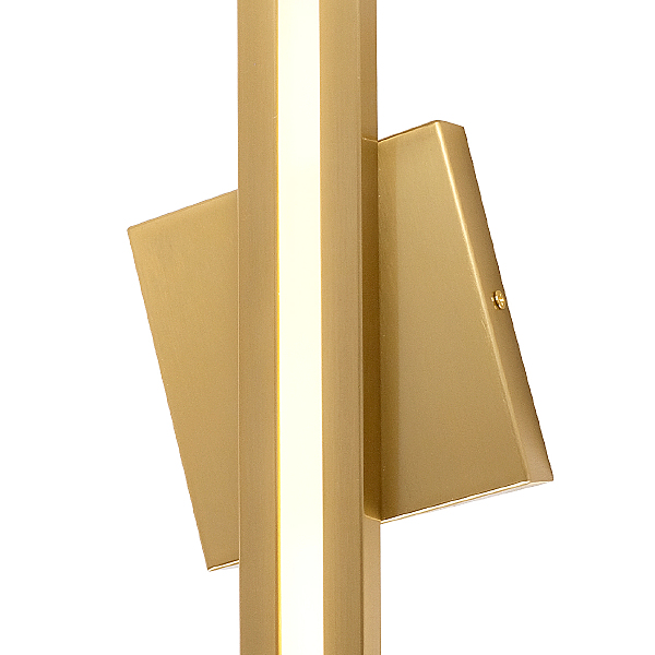 Настенный светильник Unione V000179L 14031/A/1W Brass