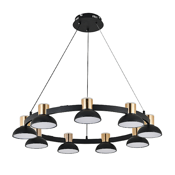 Подвесная люстра Traforo V000183L 11059/9P Black