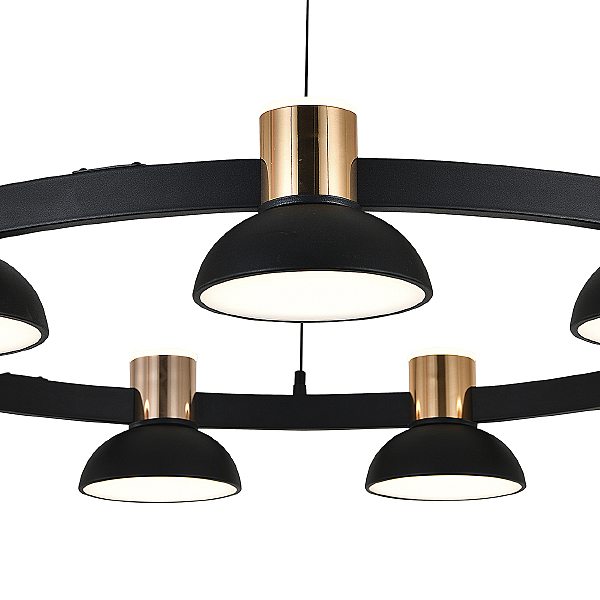 Подвесная люстра Traforo V000183L 11059/9P Black