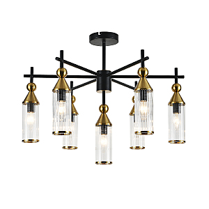 Потолочная люстра Torazzo V000528 13037/7R Black