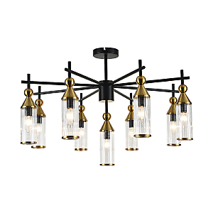 Потолочная люстра Torazzo V000529 13037/9R Black