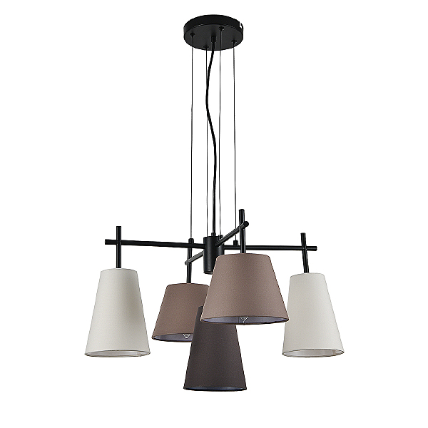 Подвесная люстра Abbinare V000533 13032/5P Black