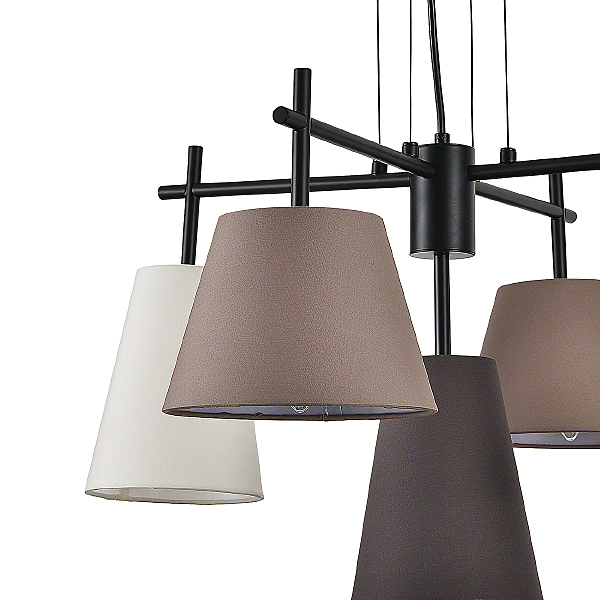 Подвесная люстра Abbinare V000533 13032/5P Black