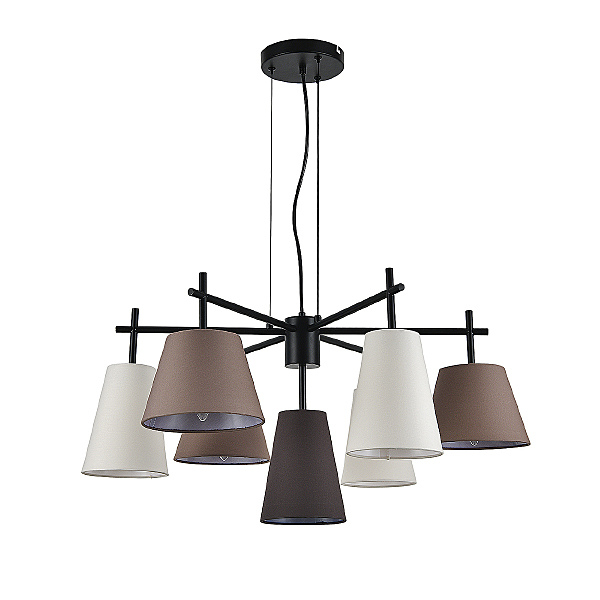 Подвесная люстра Abbinare V000534 13032/7P Black