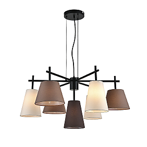 Подвесная люстра Abbinare V000534 13032/7P Black