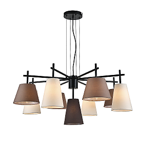 Подвесная люстра Abbinare V000535 13032/9P Black