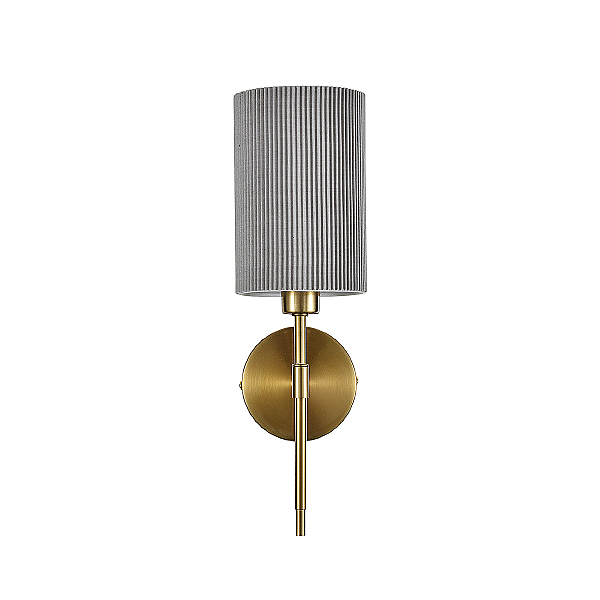 Настенное бра Plisse V000538 13033/1W Brass