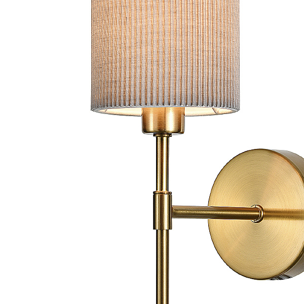 Настенное бра Plisse V000538 13033/1W Brass