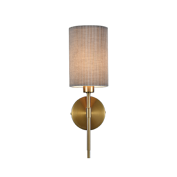 Настенное бра Plisse V000538 13033/1W Brass