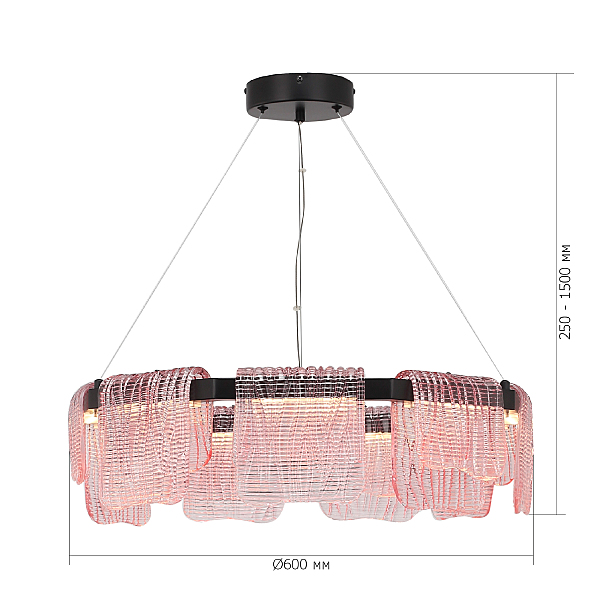 Подвесная люстра Voile SL6021.403.54