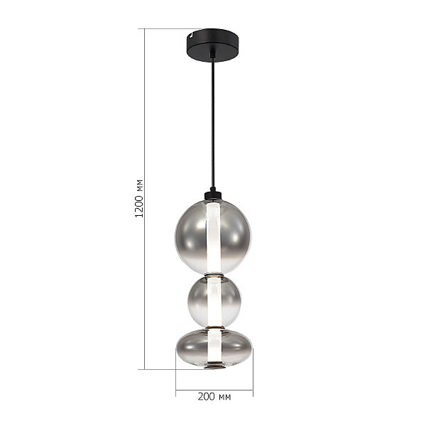 Светильник подвесной Perlina SL6119.403.24