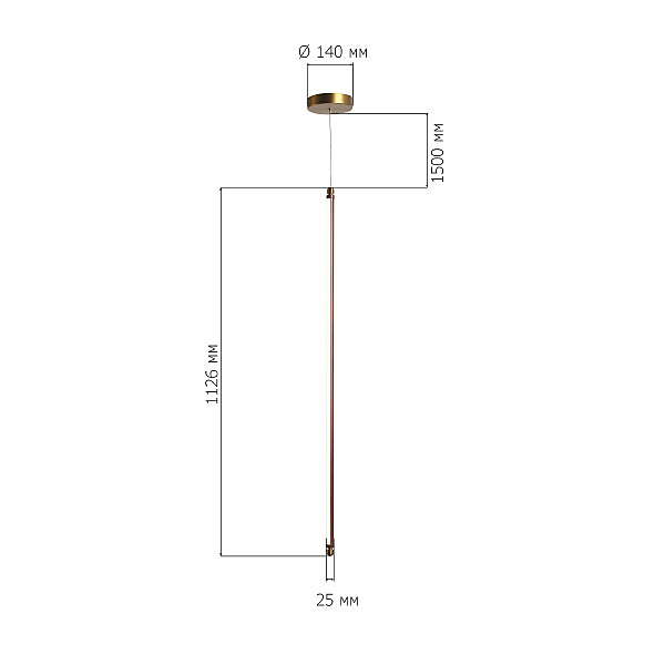 Светильник подвесной Brick SL6225.303.01