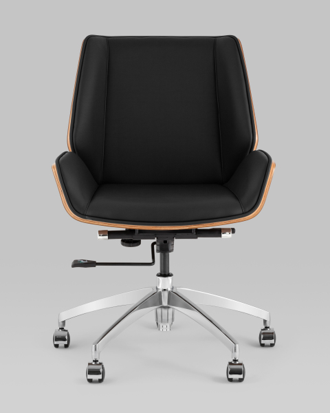 Кресло офисное Crown A312-A 8383-29 walnut back