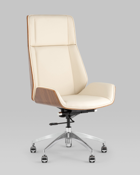 Компьютерное кресло Crown A312 8383-1 walnut back